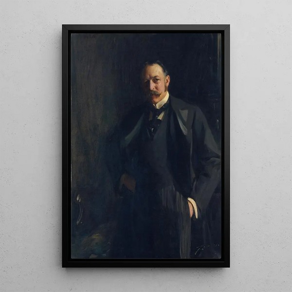 Edward R Bacon 1846-1915 - Anders Zorn — kehystetty taideteos seinällä