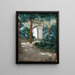 Jardin à Alger - Anders Zorn — kehystetty taideteos seinällä