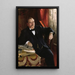 Maalauksen jäljennös Grover Cleveland - Anders Zorn