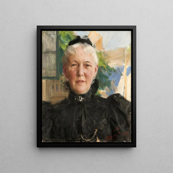 Göthilda Fürstenberg - Anders Zorn — kehystetty taideteos seinällä
