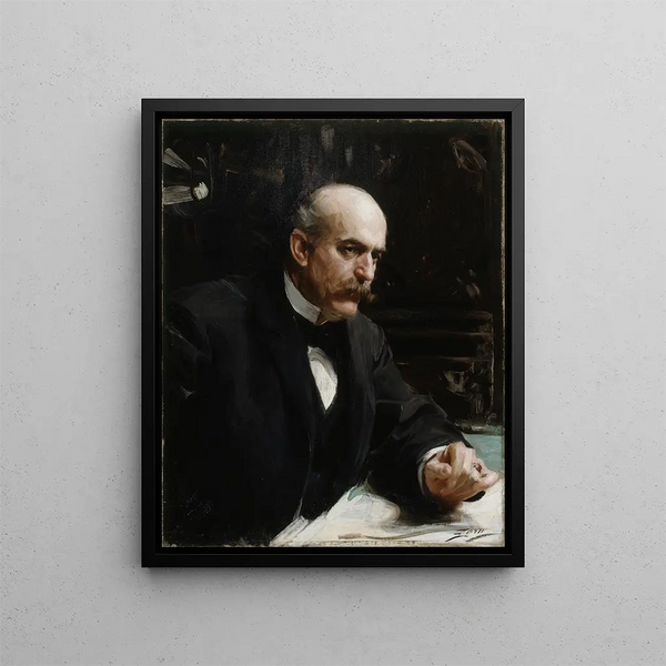 Halsey Cooley Ives - Anders Zorn — kehystetty taideteos seinällä