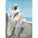 Mies ja poika maalaus Algerissa - Anders Zorn — näkymä teoksesta