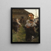 Kesän kesäpäivän tanssi - Anders Zorn — kehystetty taideteos seinällä