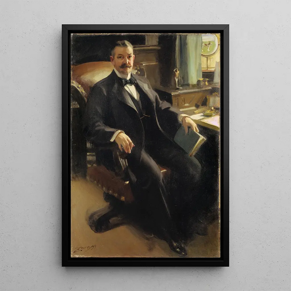 Maalauksen jäljennös Henry Clay Pierce - Anders Zorn