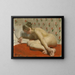 Study of a nude - Anders Zorn — kehystetty taideteos seinällä