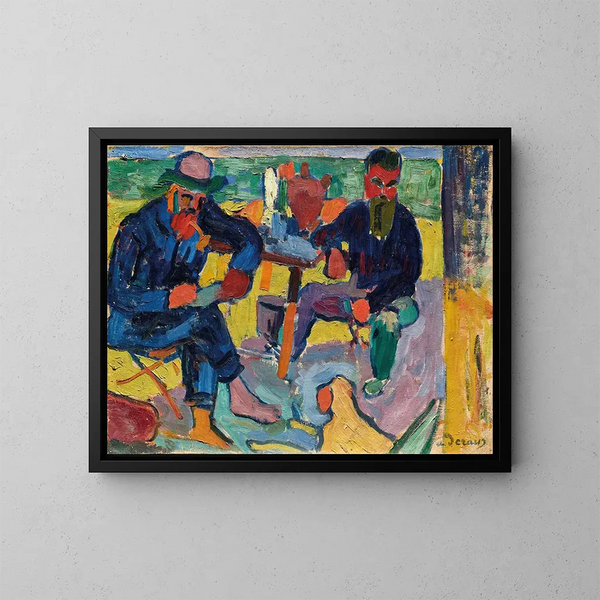 Matisse ja Terrus - André Derain — kehystetty taideteos seinällä