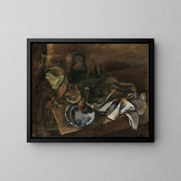 Table dressée - André Derain — kehystetty taideteos seinällä