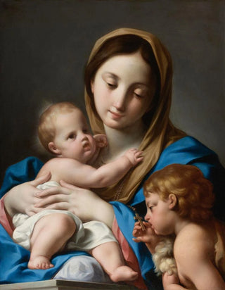 Andrea Casali - The Virgin And Child With Saint John The Baptist.webp