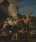Le baptême du Christ - Andrea Sacchi — näkymä teoksesta