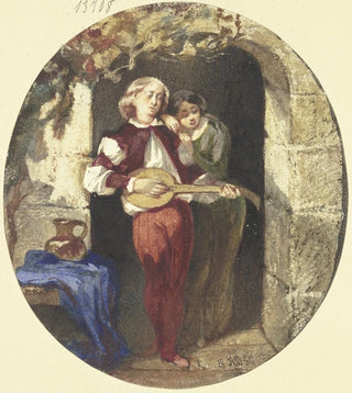 Andreas Deckelmann - Lovers in the front door.webp