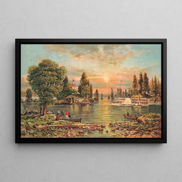 Andrew Melrose - A boatlandingThousand Islands.webp