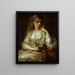 Portrait d'une dame en vestale - Angelica Kauffman — kehystetty taideteos seinällä