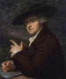 Muotokuva hänen aviomiehestään, taiteilija Antonio Zucchi - Angelica Kauffman — näkymä teoksesta