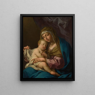 Angelo Trevisani - Madonna with sleeping Child Jesus.webp