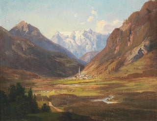 Anna BaarPlommer - Scene in the Tyrolean Countryside.webp