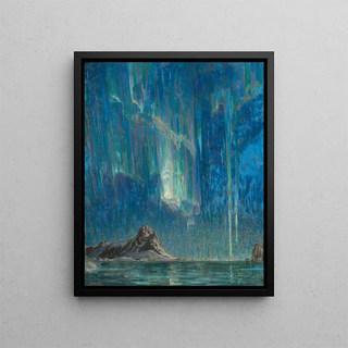 Anna Boberg - Northern Lights Study from North Norway.webp