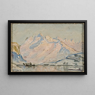 Anna Boberg - The Sun over Lofoten Study.webp