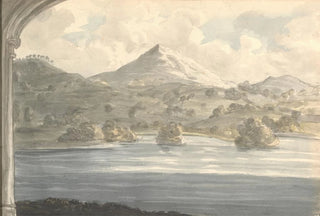 Anne Rushout - From Window at Eastnor Castle Gloucestershire Beacon September 28 1829.webp