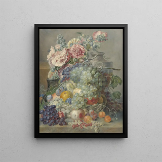 Annette Reijerman - Stilleven met vruchten en bloemen.webp