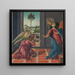 Annonciation - Sandro Botticelli — kehystetty taideteos seinällä