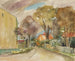 Rue d'automne - Anny Dollschein — näkymä teoksesta