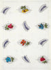 Motif floral pour textile imprimé Pl IX - Anonyme — näkymä teoksesta