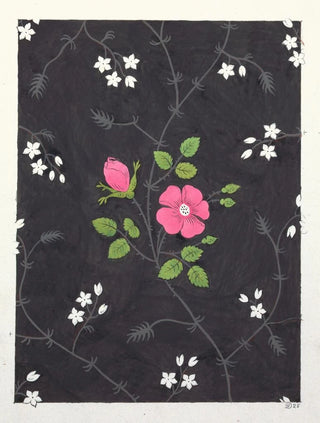 Anonymous - Floral design for printed textile Pl XXXIX.webp