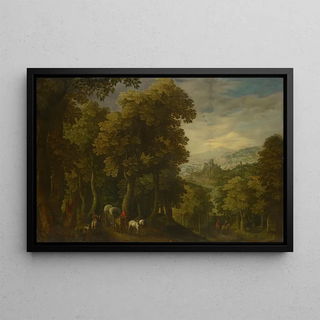 Anonymous - Forest Landscape with Coach.webp
