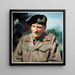 Yleiskuva Sir Bernard Montgomery - Anonyymi — kehystetty taideteos seinällä