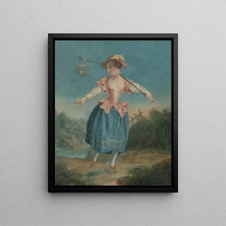 Anonymous - Madame Placide in the title role of Rosetta in Alexandre Placides staging of the ballet The Bird Catcher.webp