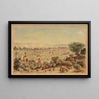 Anonymous - Men Hunting Rabbits.webp