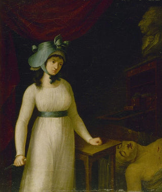 Anonymous - Portrait de Charlotte Corday 17681793 au moment o elle vient dassassiner Marat.webp