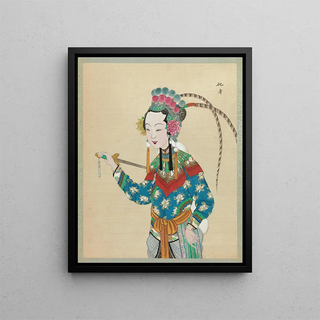 Anonymous - Portrait of Peking opera character 14.webp