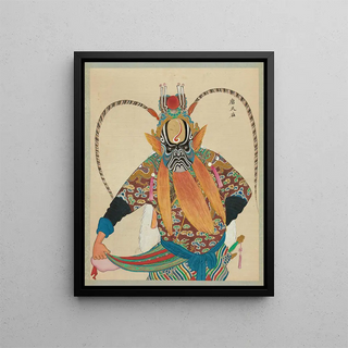 Anonymous - Portrait of Peking opera character 2.webp