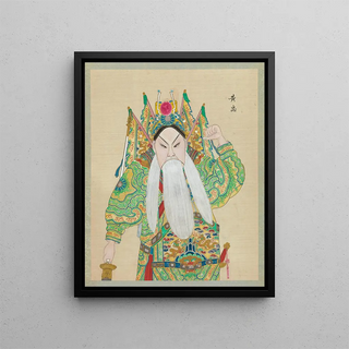 Anonymous - Portrait of Peking opera character 6.webp