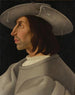 Portrait d'un homme de profil - Anonyme — näkymä teoksesta