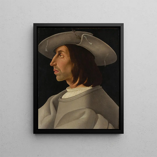 Anonymous - Portrait of a Man in Profile.webp