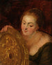 Portrait d'une femme avec une plaque de cuivre - Anonyme — näkymä teoksesta