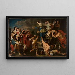 Anonymous - Saint Christina giving idols of gold to the poor.webp