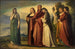Dante ja Ravennen aatelisnaiset - Anselm Feuerbach — näkymä teoksesta