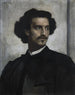 Autoportrait - Anselm Feuerbach — näkymä teoksesta