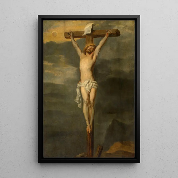 Maalauksen jäljennös Kristuksen ristiinnaulitsema maalaus - Antoine van Dyck