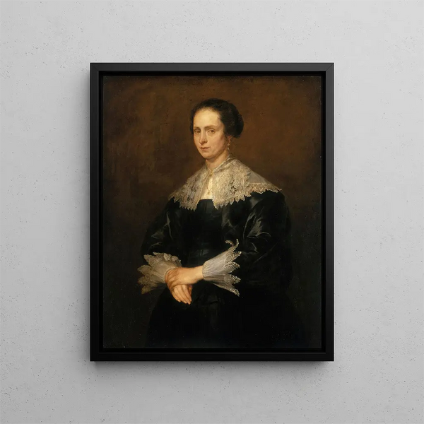 Helena Tromper Du Bois - Antoine van Dyck — kehystetty taideteos seinällä