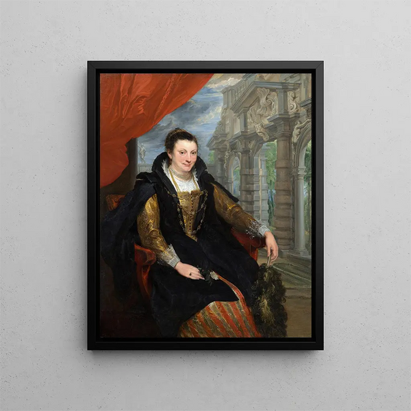 Isabelle Brant - Antoine van Dyck — kehystetty taideteos seinällä