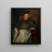 Joannes Malderus Antwerpenin piispana - Antoine van Dyck — kehystetty taideteos seinällä