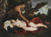 Jupiter ja Antiope - Antoine van Dyck — näkymä teoksesta