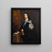 Kuningas Charles I Englannista - Antoine van Dyck — kehystetty taideteos seinällä
