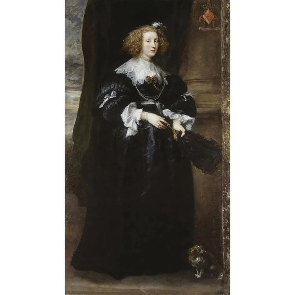 Marie de Raet - Antoine van Dyck — kehystetty taideteos seinällä