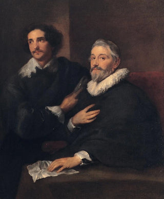 Anthony van Dyck - Portrait Of The Engravers Pieter De Jode The Elder And Pieter De Jode The Younger.webp
