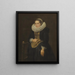 Portrait d'une dame flamande - Antoine van Dyck — kehystetty taideteos seinällä